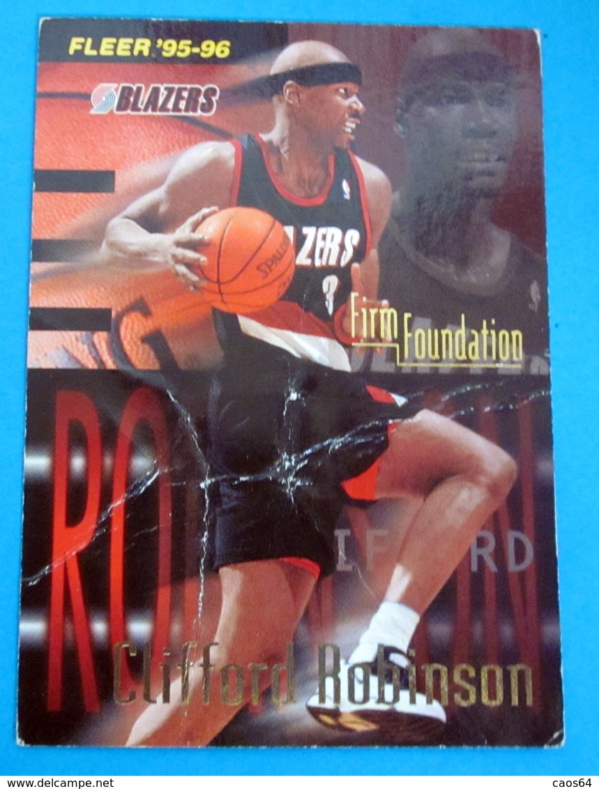 CLIFFORD ROBINSON  CARDS NBA FLEER 1996 N 412 - Altri & Non Classificati