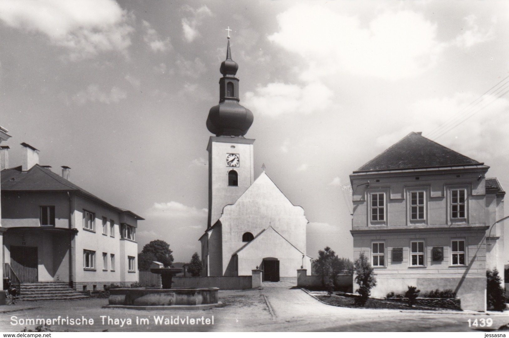 AK - NÖ - Thaya Im Waldviertel - Ortsansicht - 1950 - Waidhofen An Der Thaya