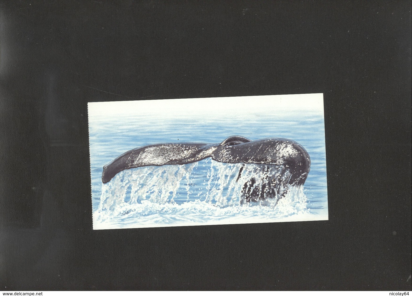 WWF Whales Stationery Card Of RSA - Autres & Non Classés