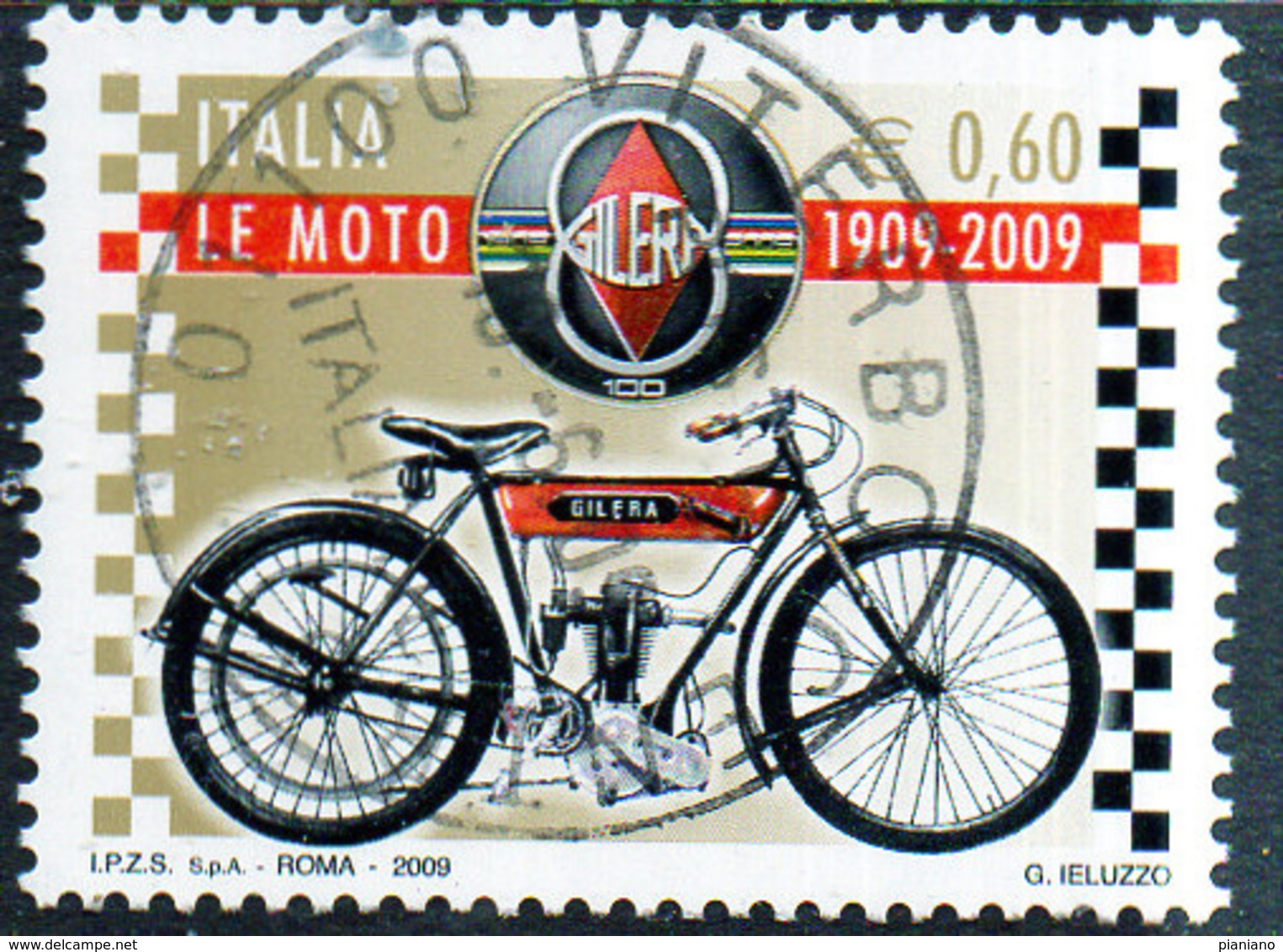 PIA - ITALIA - 2009 : Le Moto . Centenario Della Fondazione Della Gilera - (SAS 3094) - Moto