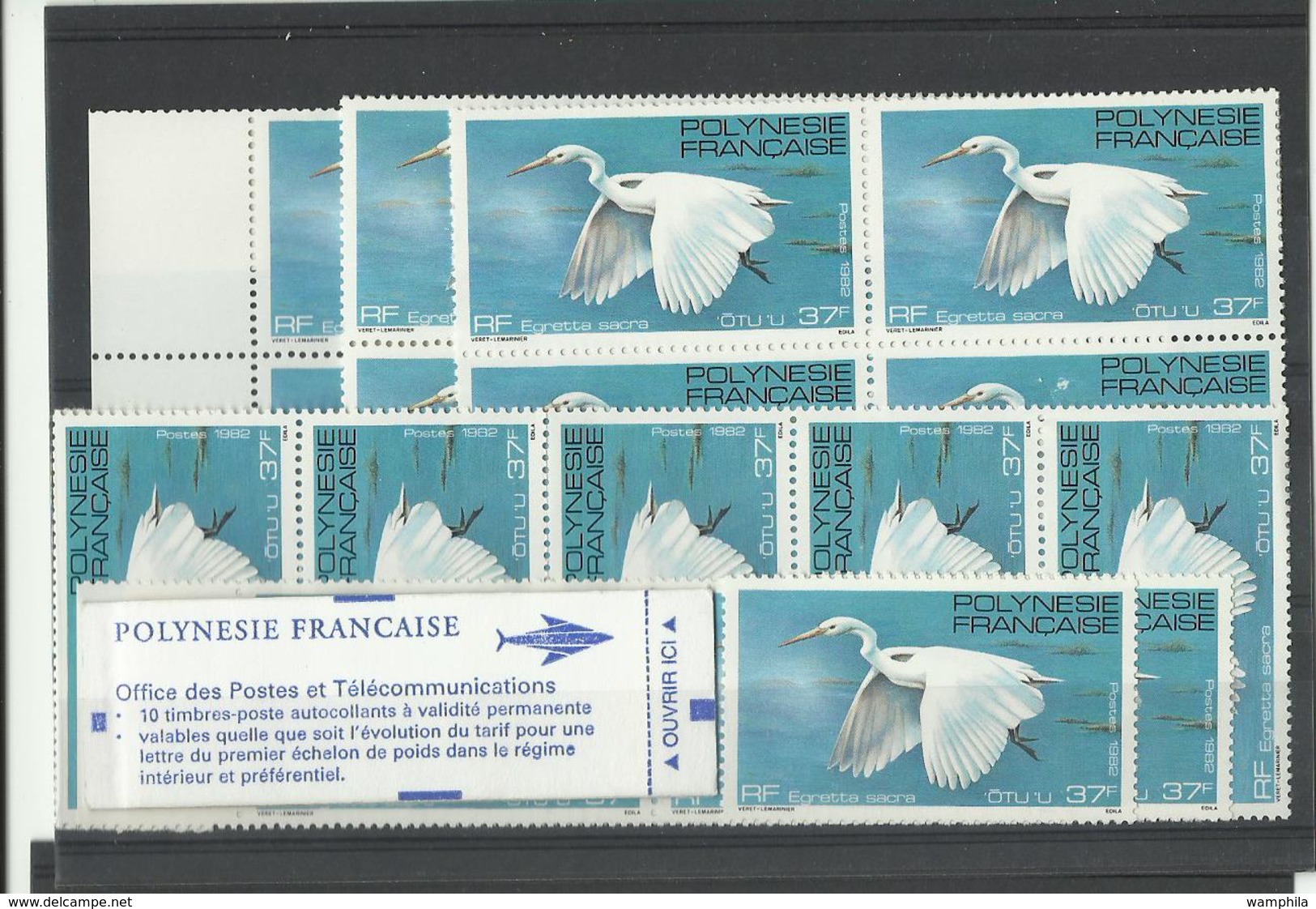 Polynésie, Lot De Poste ** + Divers Dont Carnet C-507 Cote YT 323€50 - Collections, Lots & Séries