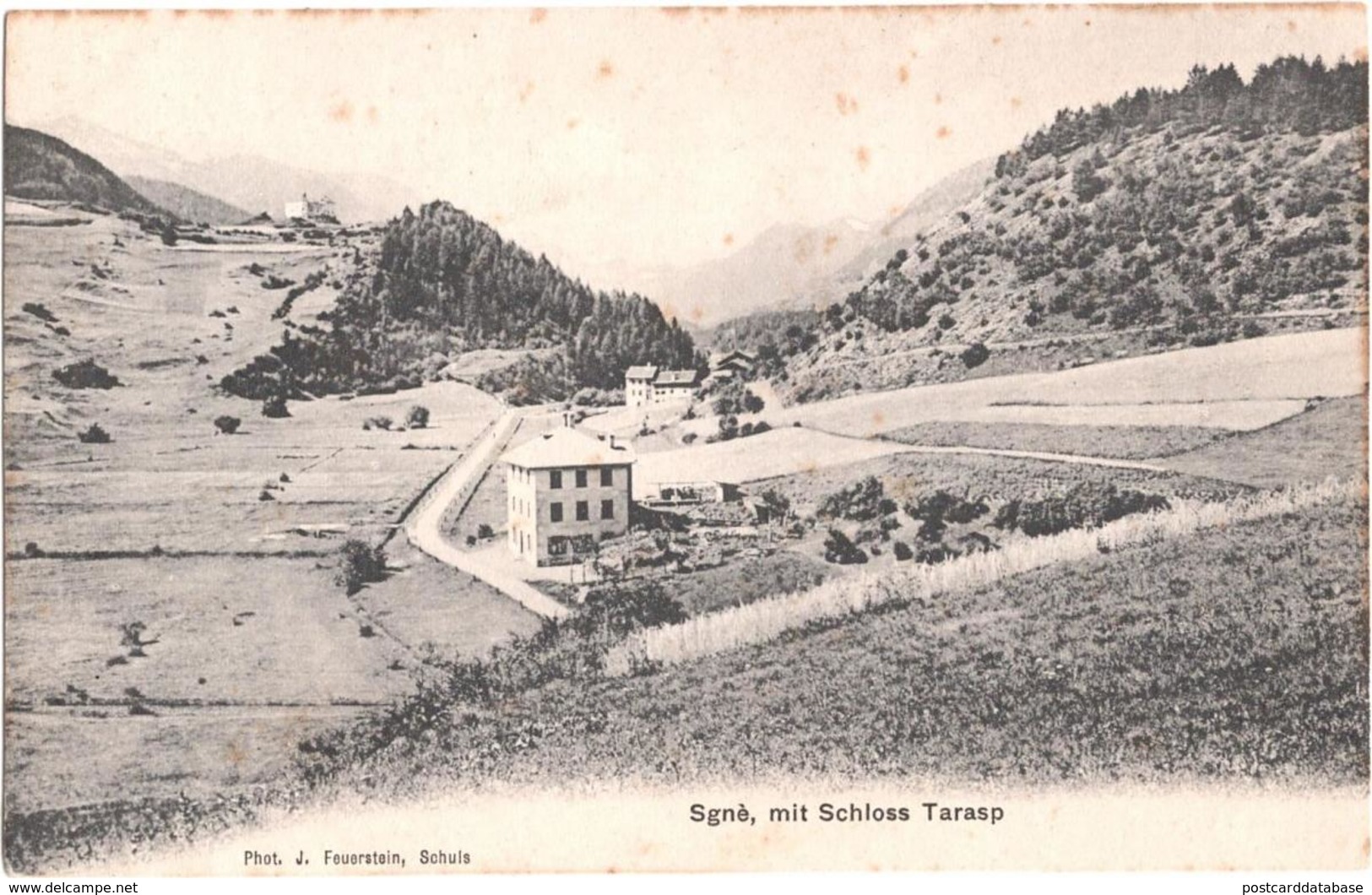 Sgnè Mit Schloss Tarasp - Tarasp