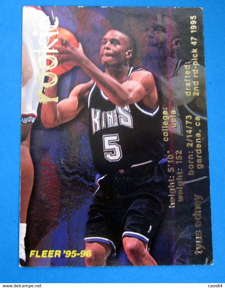 TYUS EDNEY NBA CARDS FLEER 1996 N 359 - Altri & Non Classificati