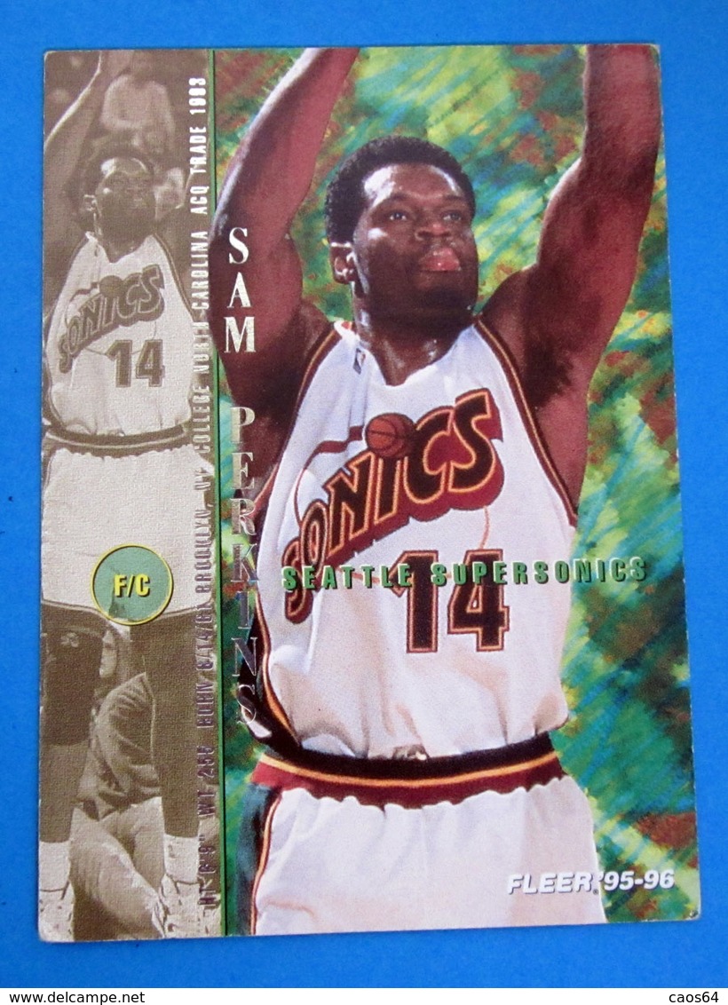 SAM PERKINS  CARDS FLEER 1996 N 325 - Altri & Non Classificati