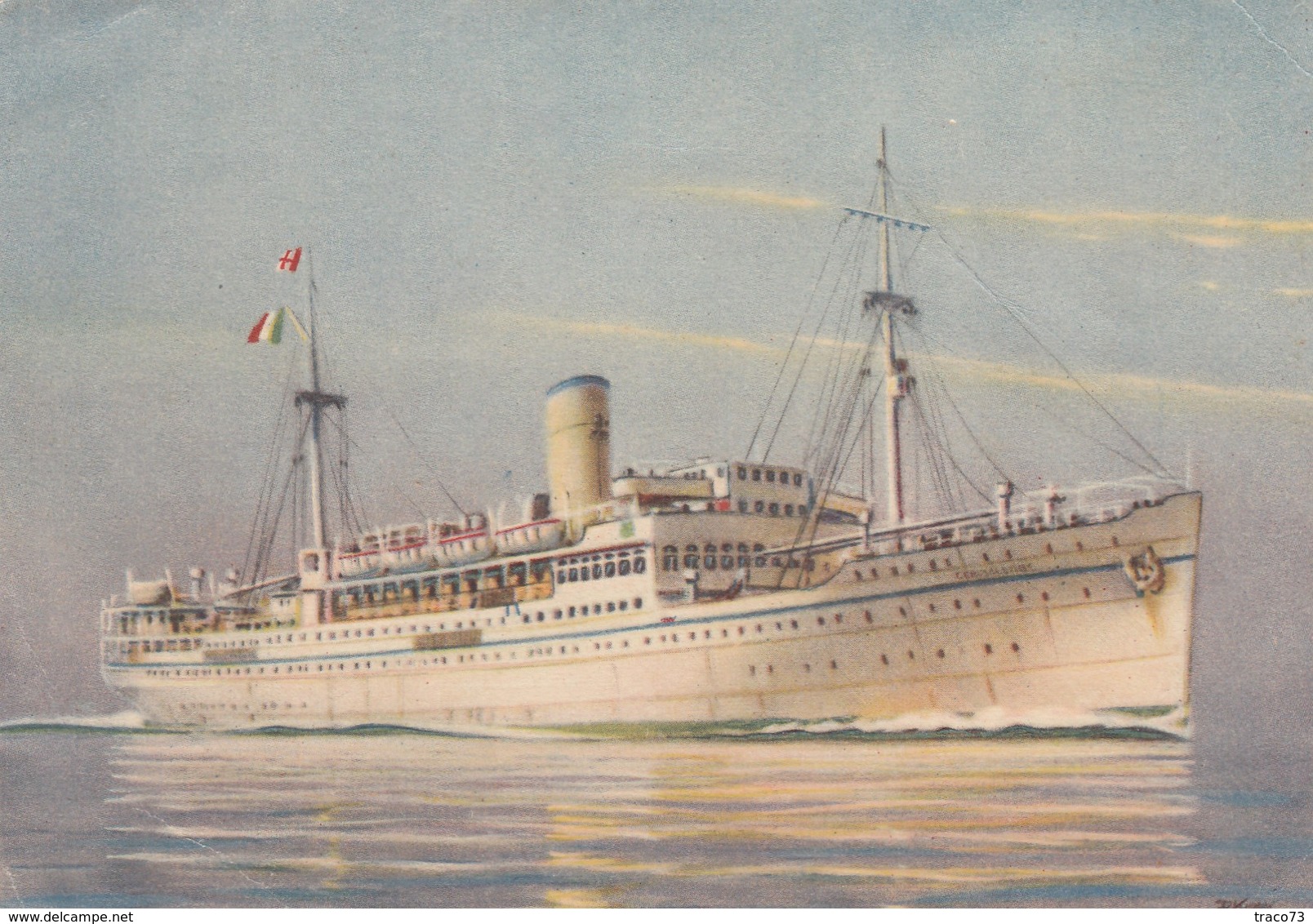 GERUSALEMME _  Piroscafo   /   " LLOYD TRIESTINO " Trieste - Steamers