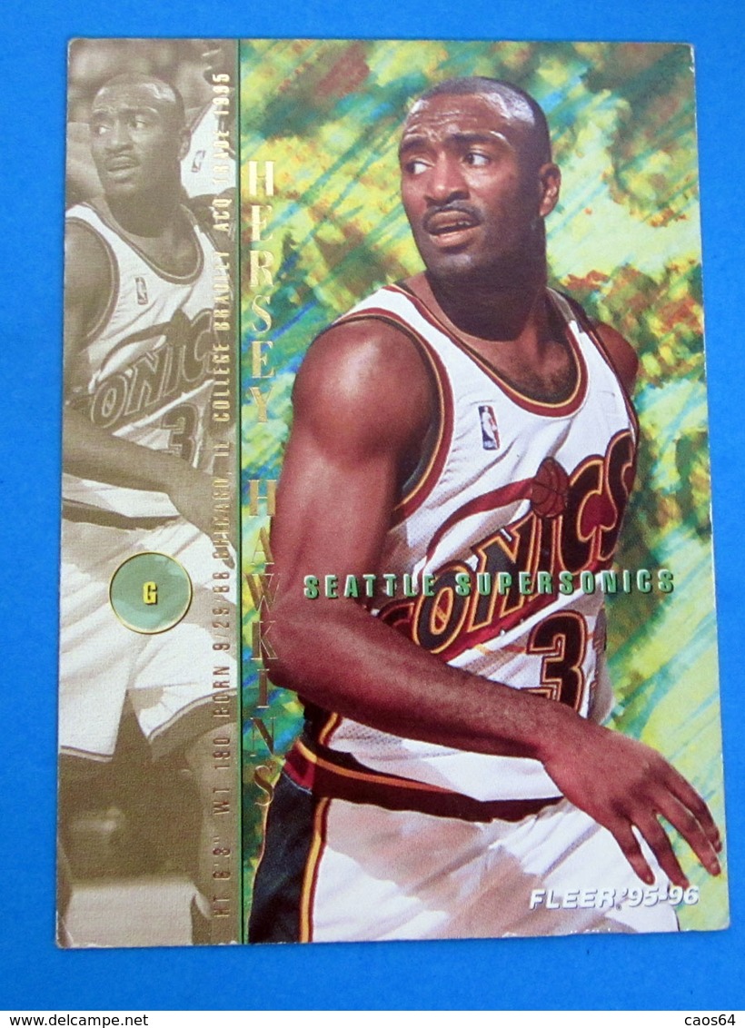 HERSEY HAWKINS  CARDS FLEER 1996 N 321 - Altri & Non Classificati