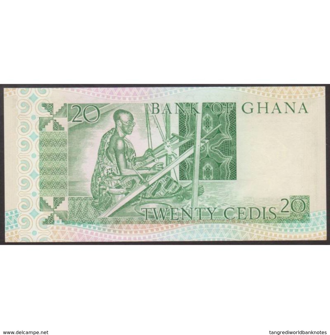 TWN - GHANA 21c - 20 Cedis 6.3.1982 Prefix BF - Toned UNC - Ghana