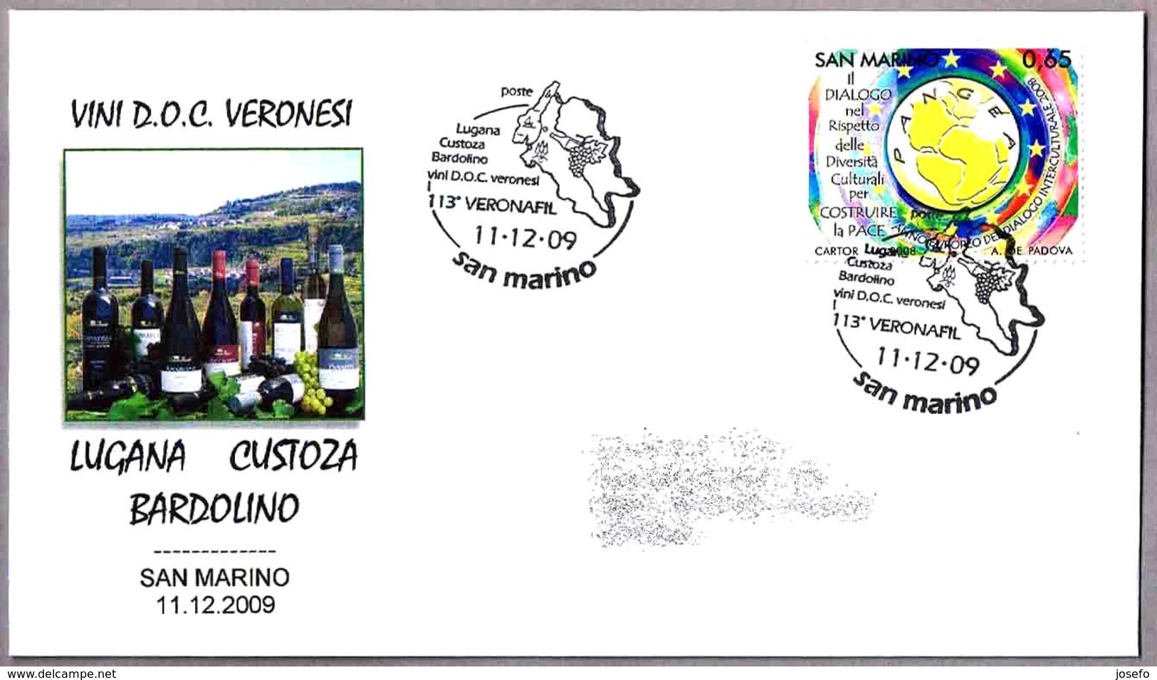 VINOS D.O.C. VERONESI. Lugana, Custoza, Bardolino. SAN MARINO 2009 - Vinos Y Alcoholes