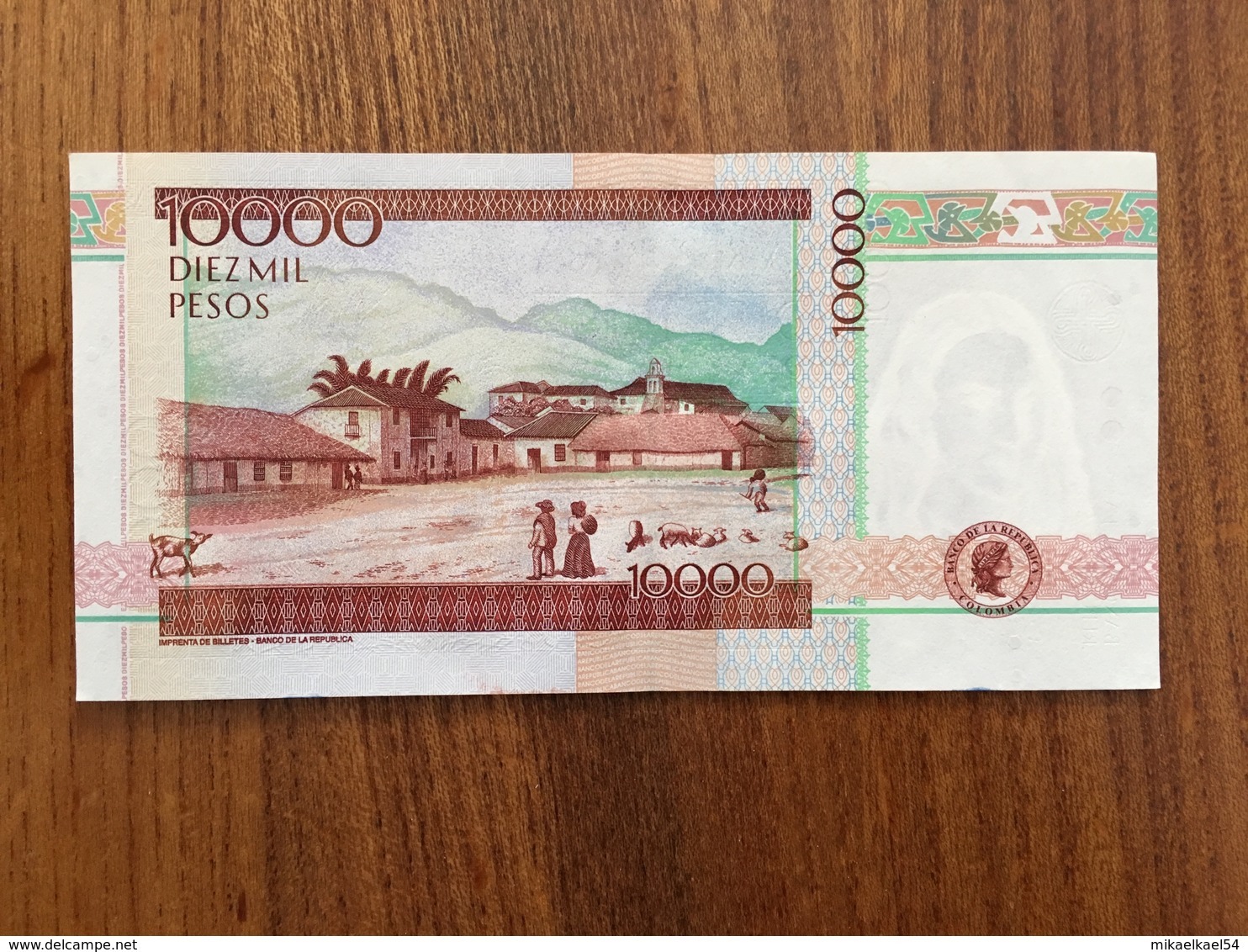 COLOMBIA 10000 Pesos - P 453d - 20 De Noviembre De 2002 - AU - Colombia