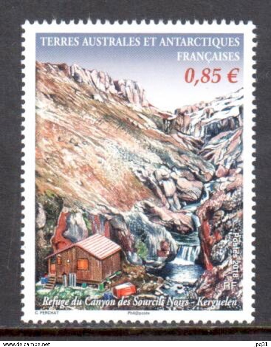 TAAF 2018 - Refuge Du Canyon Des Sourcils Noirs à Kerguelen ** - Unused Stamps