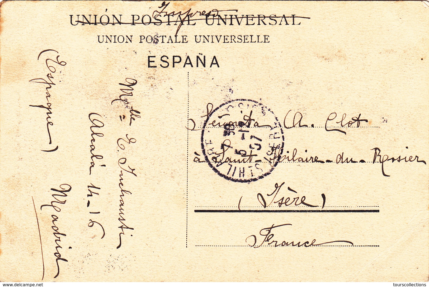 CPA ESPAGNE - MADRID - Plaza De Provincia En 1907 - Madrid