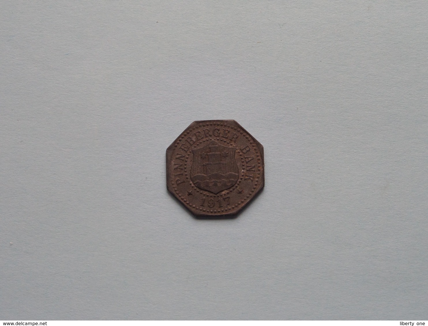 PINNEBERGER BANK 1917 ( 10 Pf. ) Kleingeldersatzmarke ( For Grade, Please See Photo ) ! - Monétaires/De Nécessité