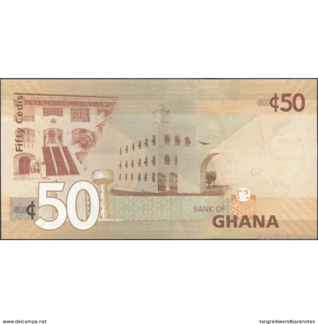 TWN - GHANA 42c - 50 Cedis 1.7.2015 Prefix XL UNC - Ghana