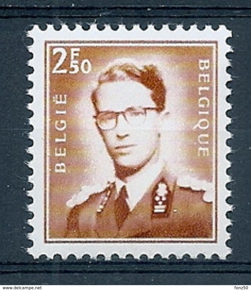 BELGIE Boudewijn Bril * Nr 1574 * Postfris Xx * FLUOR  PAPIER - 1953-1972 Anteojos