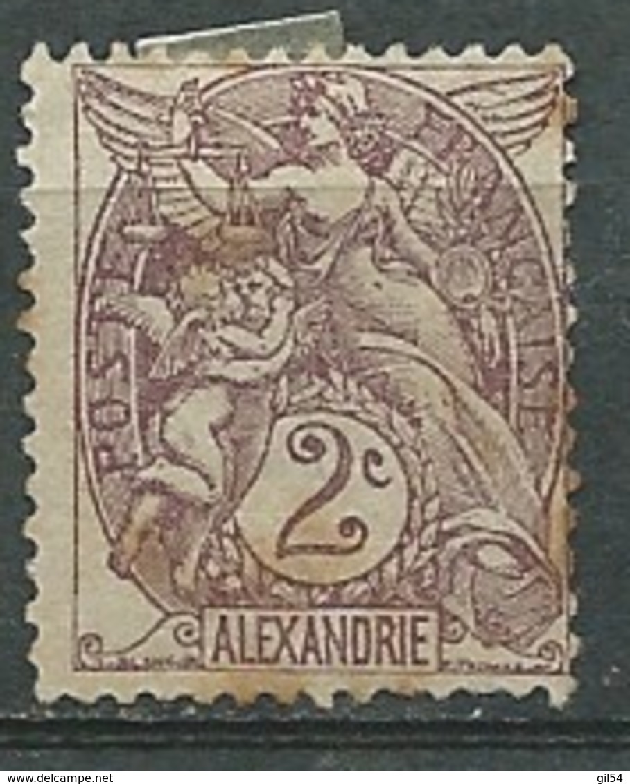 Alexandrie   - Yvert N°  20  (*)  ( Rousseur )   -  Bce 16713 - Neufs