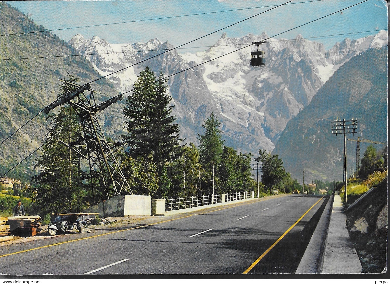 VAL D'AOSTA - COURMAYEUR - STRADA PER IL TRAFORO - EDIZ. SACAT TORINO - Altri & Non Classificati