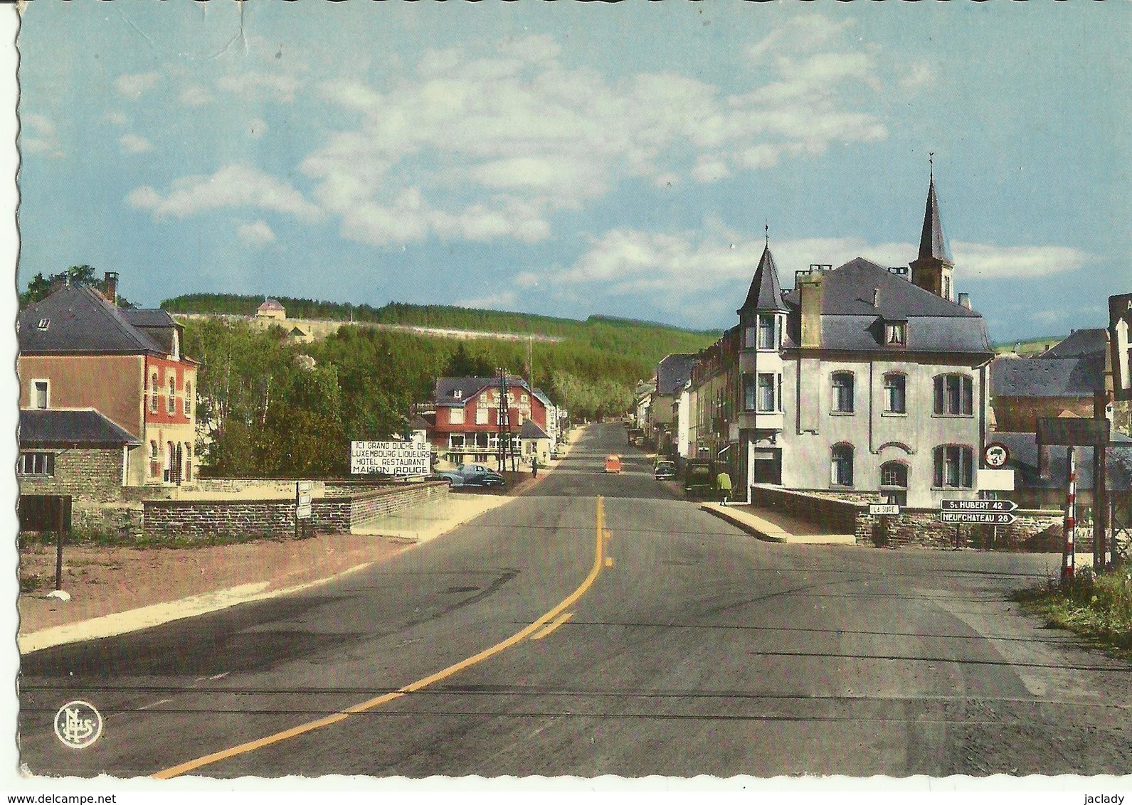 Martelange --Vue Du Nouveau Pont.   (2 Scans) - Martelange