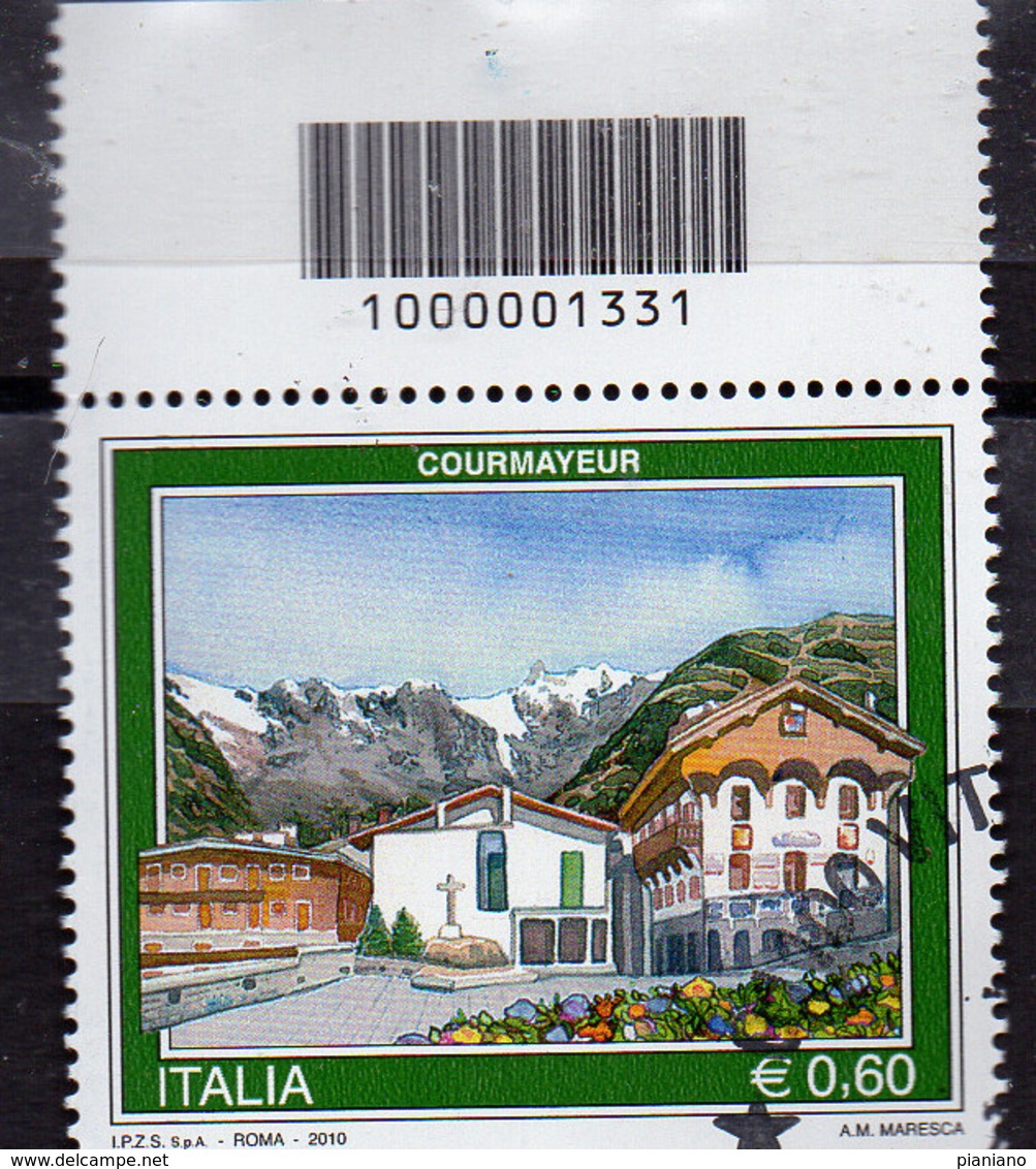 PIA  -  ITALIA  -  2010  .  SPECIALIZZAZIONE  -  Turistica  :  Courmayeur  (SAS 3171 - CAR 2822) - Altri & Non Classificati