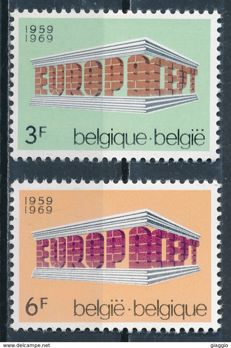 °°° BELGIO - Y&T N°1489/90 - 1969 MNH °°° - Nuovi