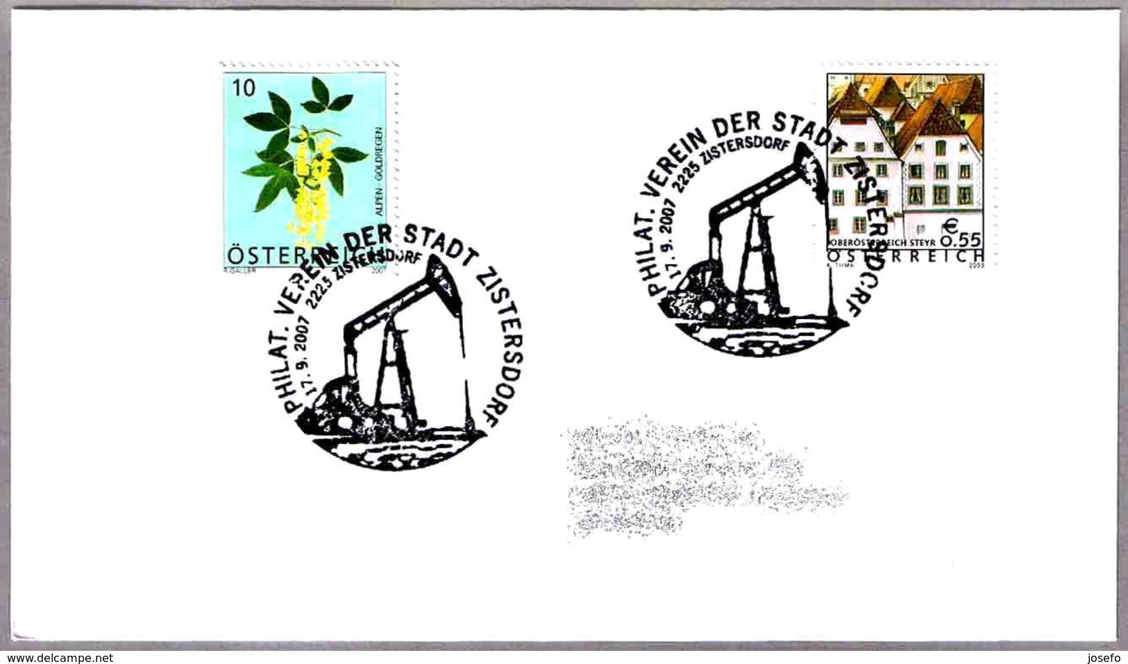 EXTRACCION DE PETROLEO - OIL EXTRACTION. Zistersdorf 2007 - Minerales