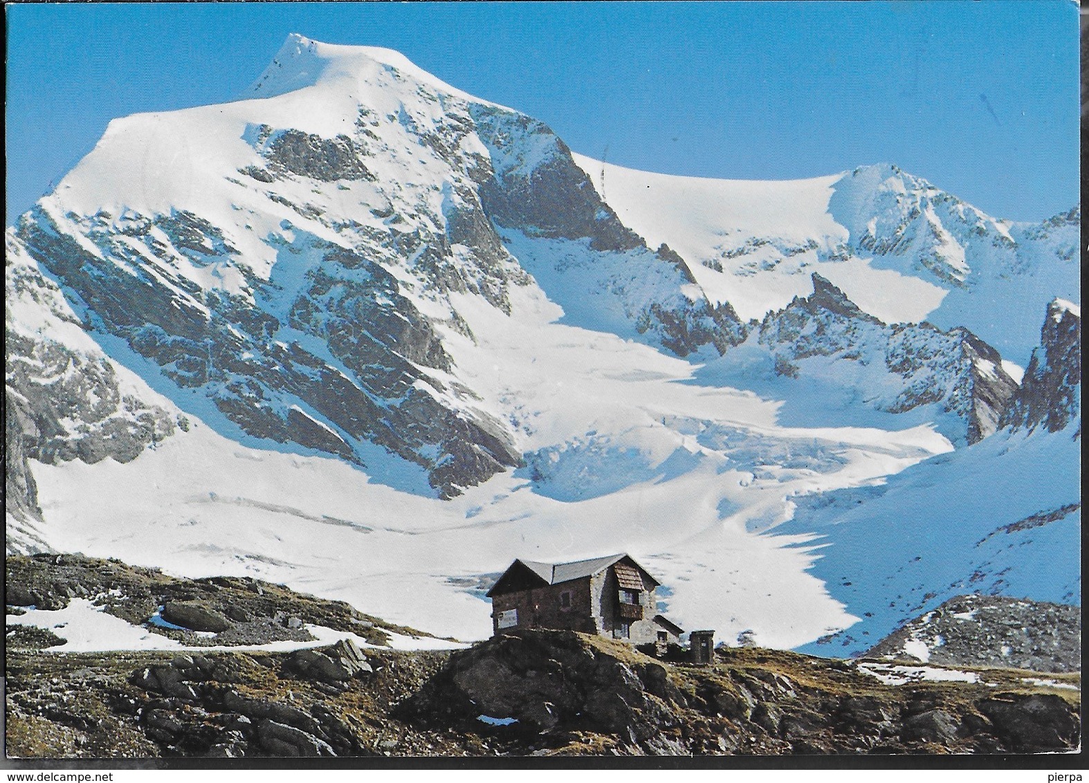 DOLOMITI - RIFUGIO BRIG. TRIDENTINA - TIMBRO DEL RIFUGIO - VIAGGIATA 1988 - Alpinisme