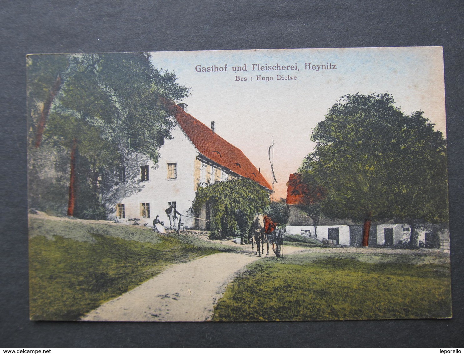 AK NOSSEN HEYNITZ Gasthof Dietze  Ca.1910 ///   D*37732 - Nossen