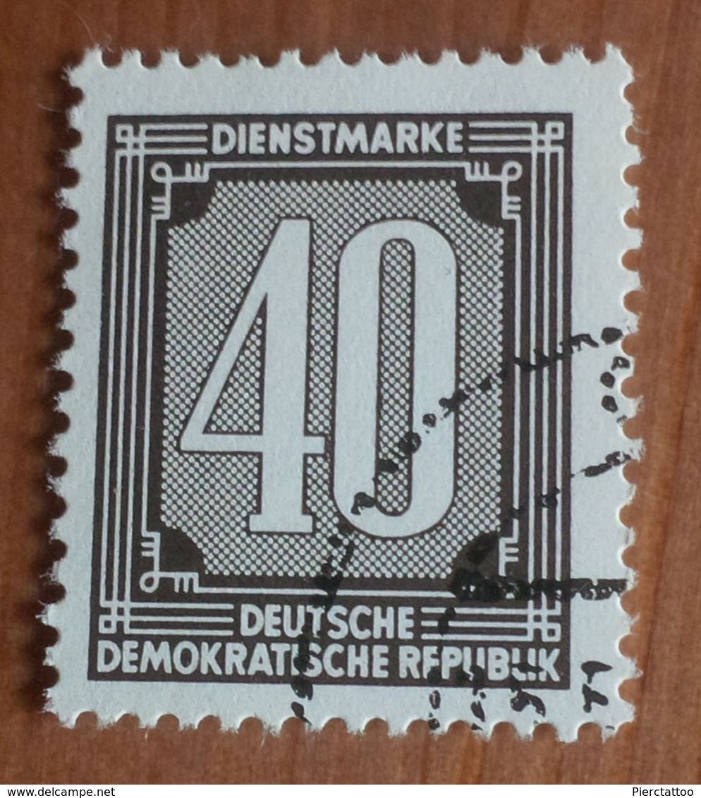 40 Dienstmarke - Allemagne - 1956 - Service - YT 37 - Afgestempeld