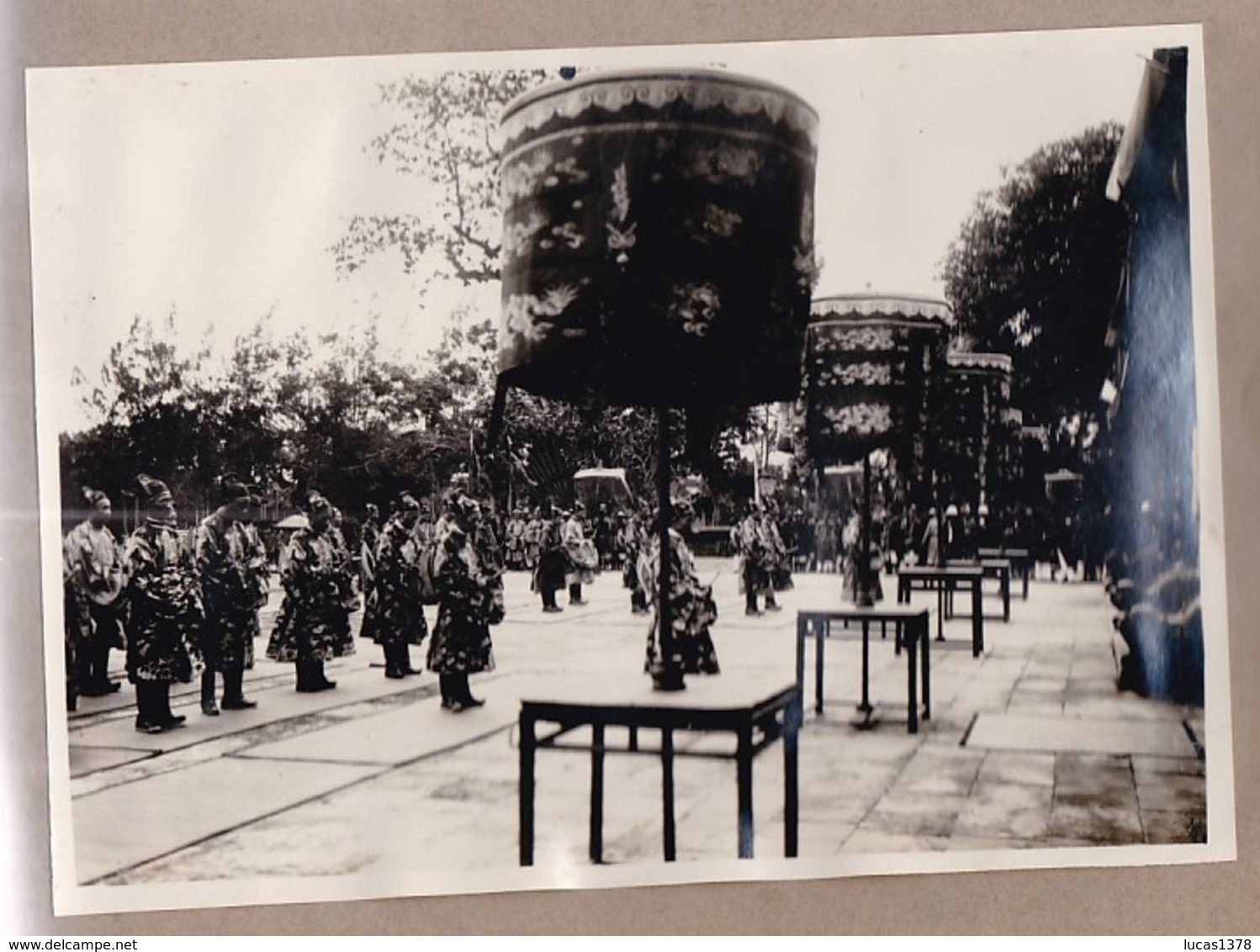 VIET NAM / 1926 / INTRONISATION EMPEREUR BAO DAI / EXCEPTIONNEL CARNET PHOTOS / A VOIR ++