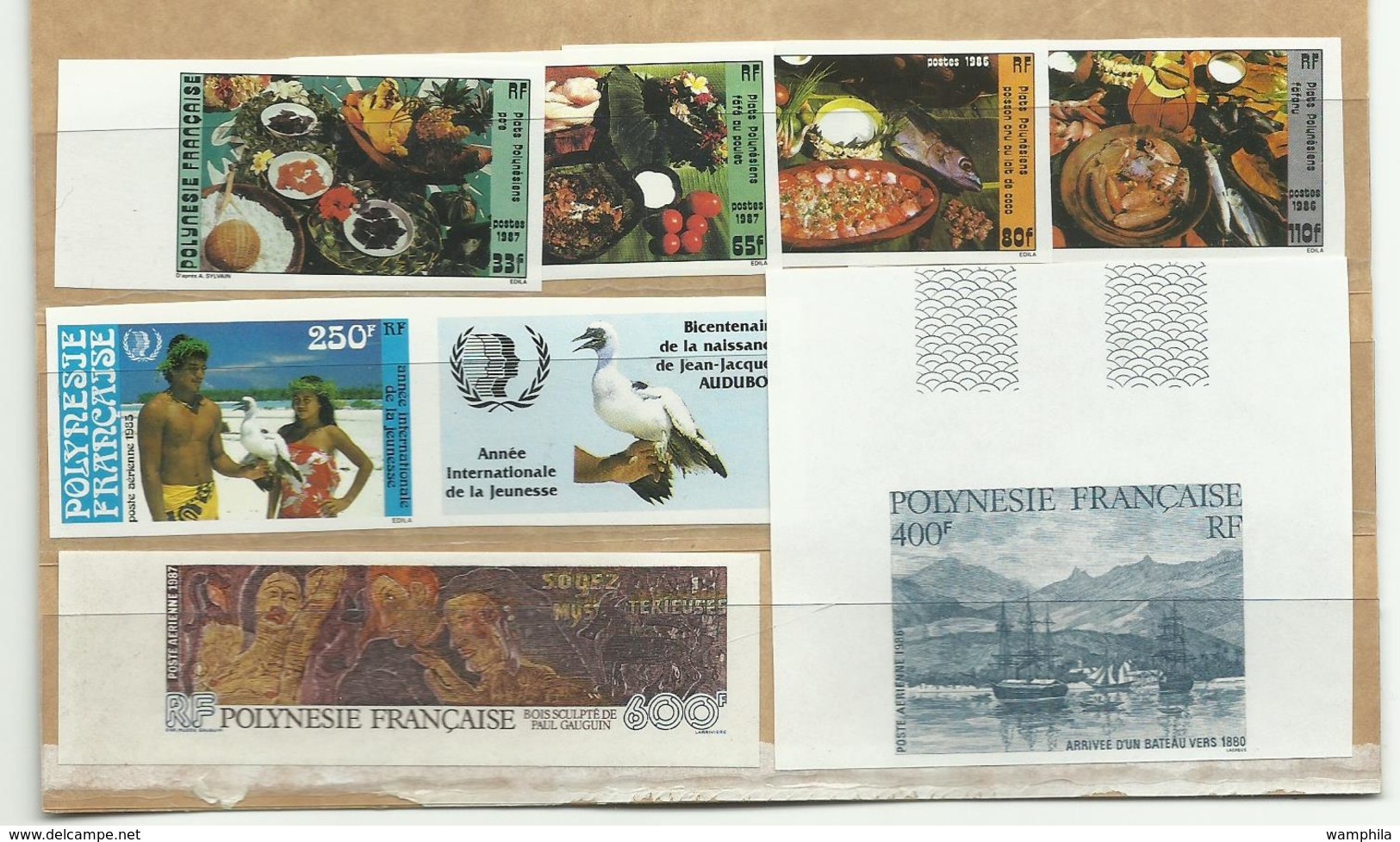 Polynésie, Lot De Timbres Non Dentelés Neufs ** Cote YT 513€ - Collections, Lots & Séries