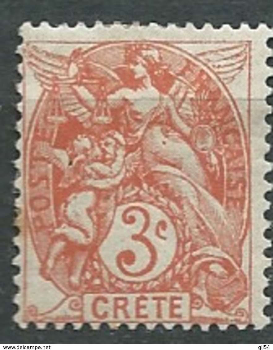 Crete - Yvert N° 3   (*) -  Bce 16730 - Unused Stamps