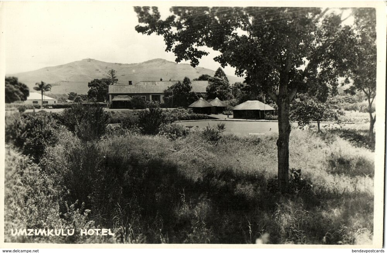 South Africa, UMZIMKHULU, KwaZulu-Natal, Umzimkulu Hotel 1950s RPPC Postcard (1) - South Africa