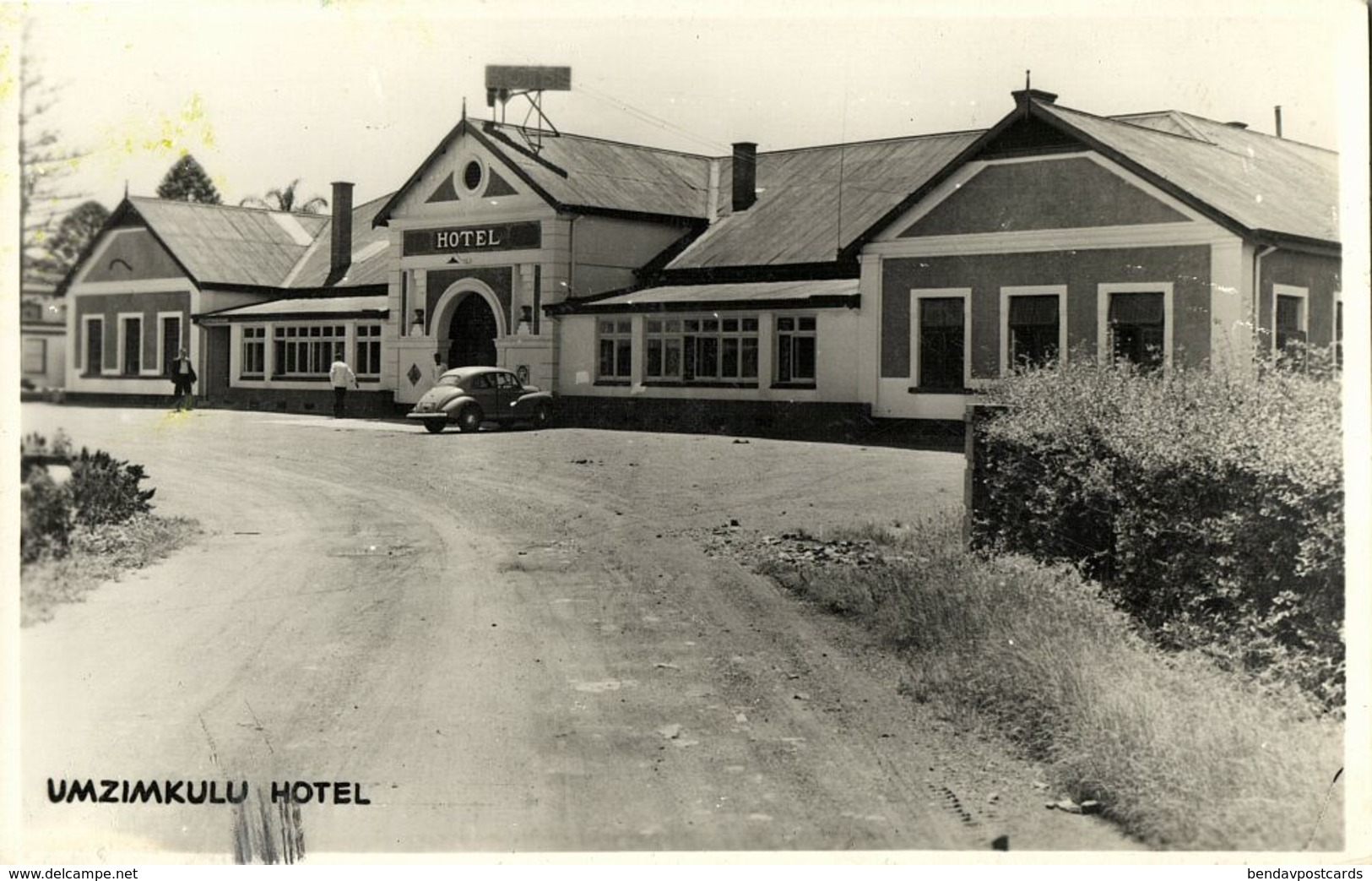 South Africa, UMZIMKHULU, KwaZulu-Natal, Umzimkulu Hotel 1950s RPPC Postcard (2) - South Africa