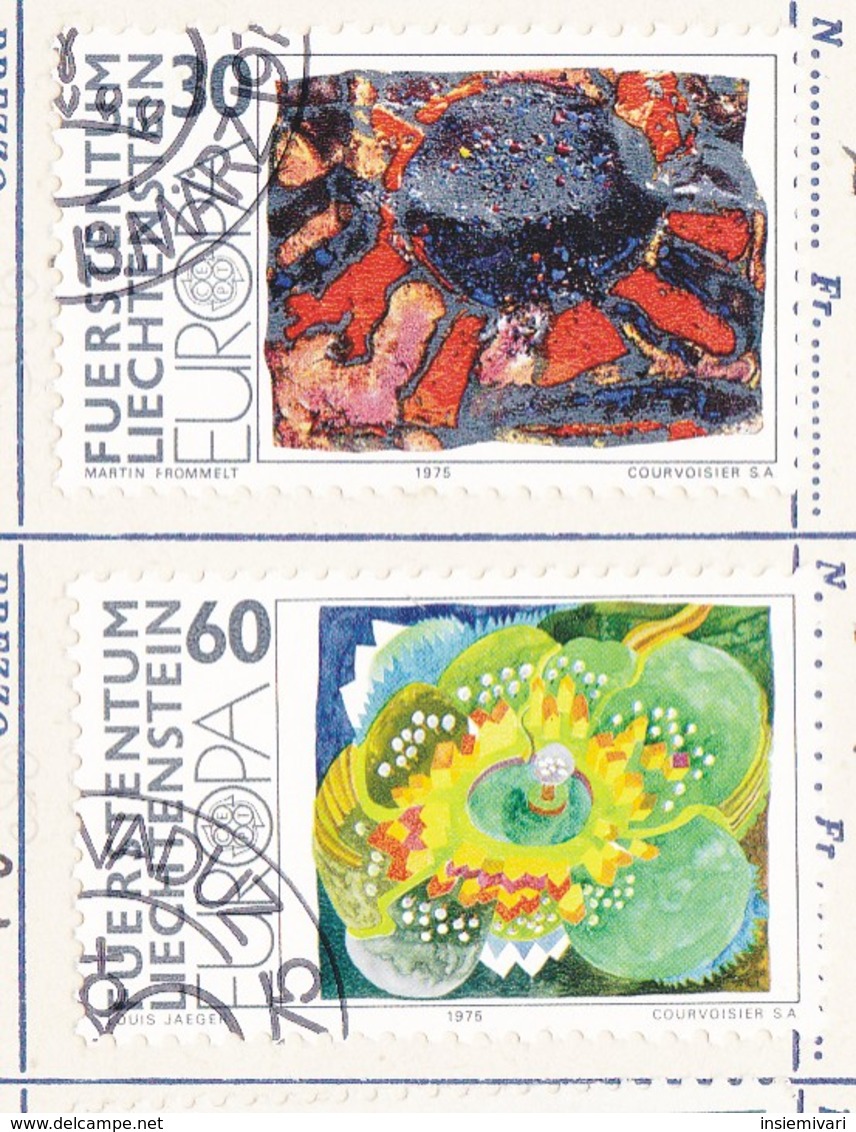 Liechtenstein 1975  CEPT. - Used Stamps