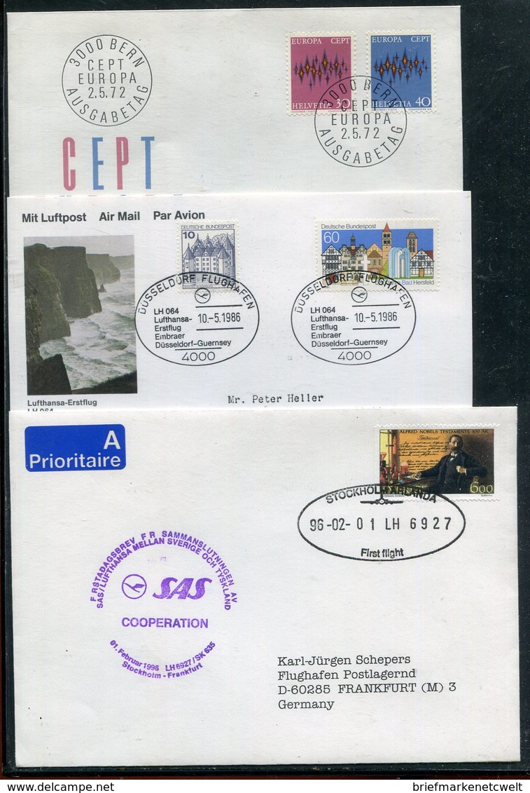 Europa / Lot Mit 6 Belegen (11604-40) - Lots & Kiloware (max. 999 Stück)