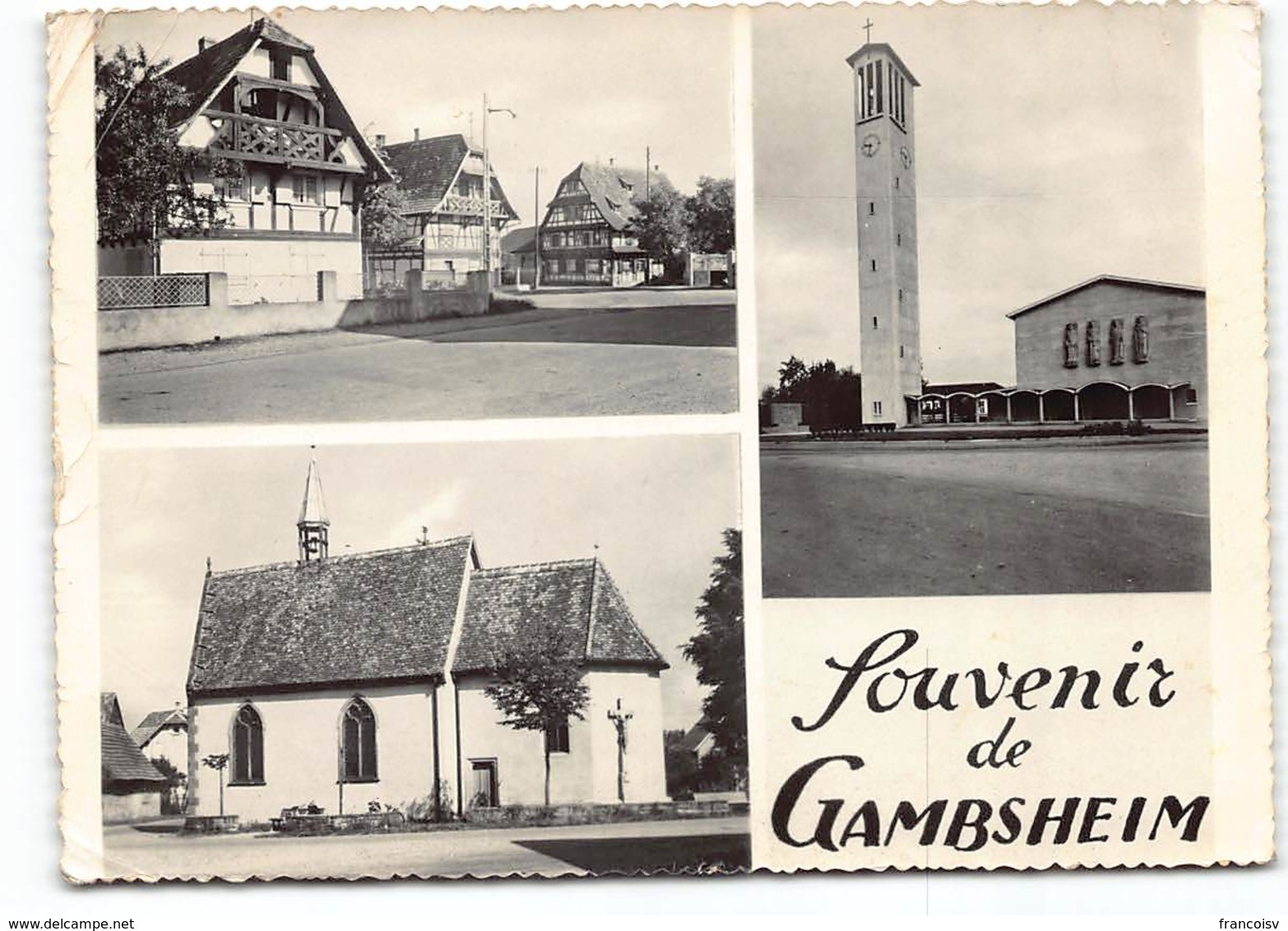 Gambsheim. Souvenir De.... Multivues. - Gambsheim