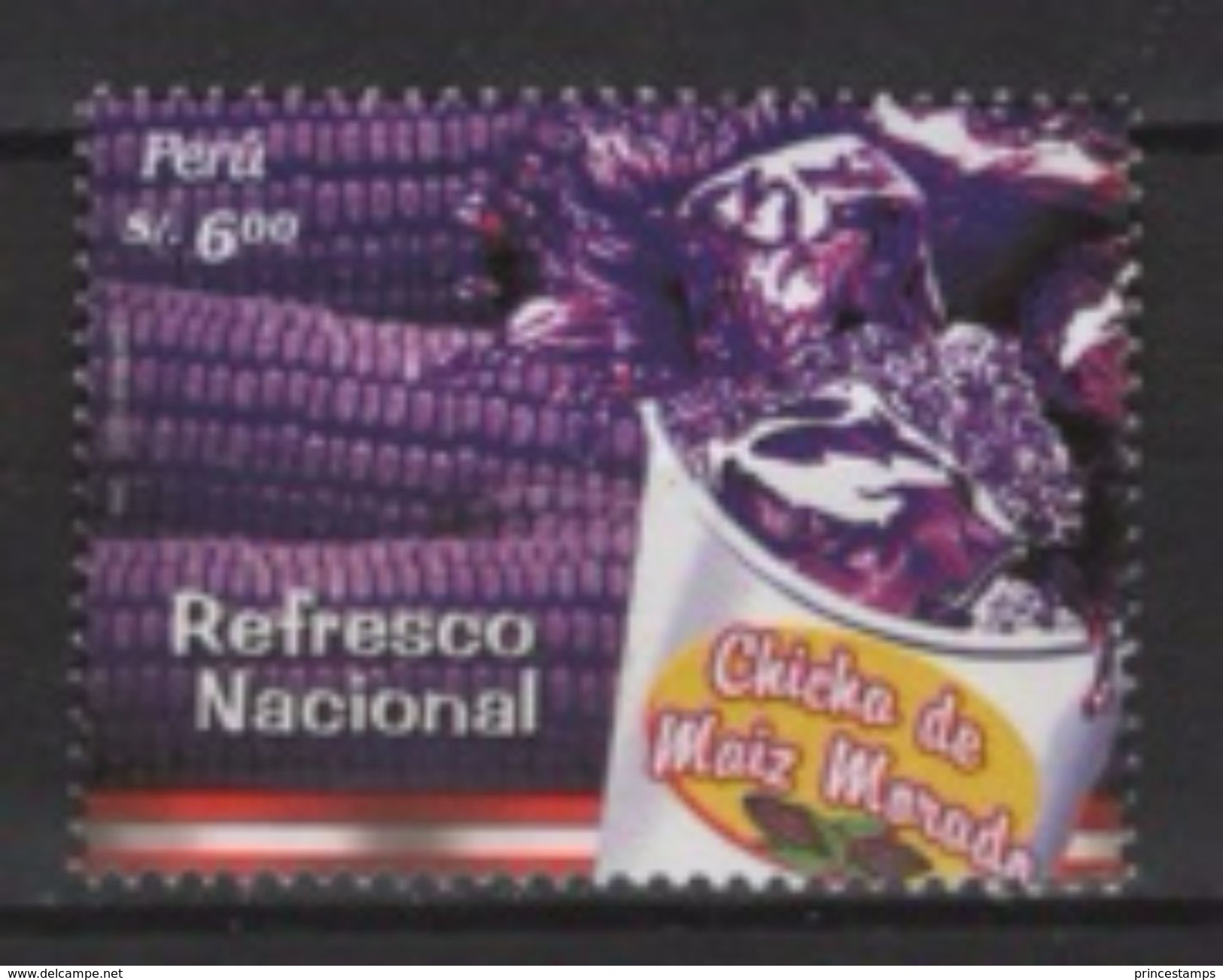 Peru (2006) Yv. 1547  /  Fruits - Frutas - Food - Drink - Chicha De Maiz Morada - Fruit