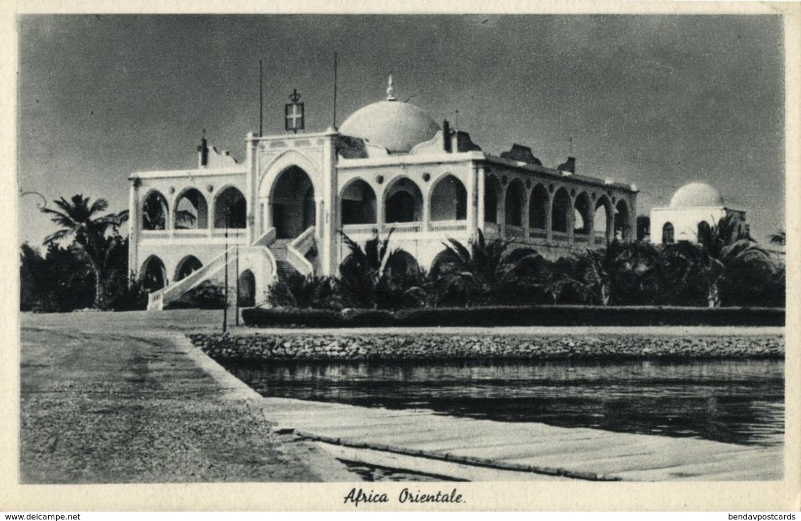 Italian East Africa, Unknown Mosque Or Palace (1930s) Postcard - Non Classificati