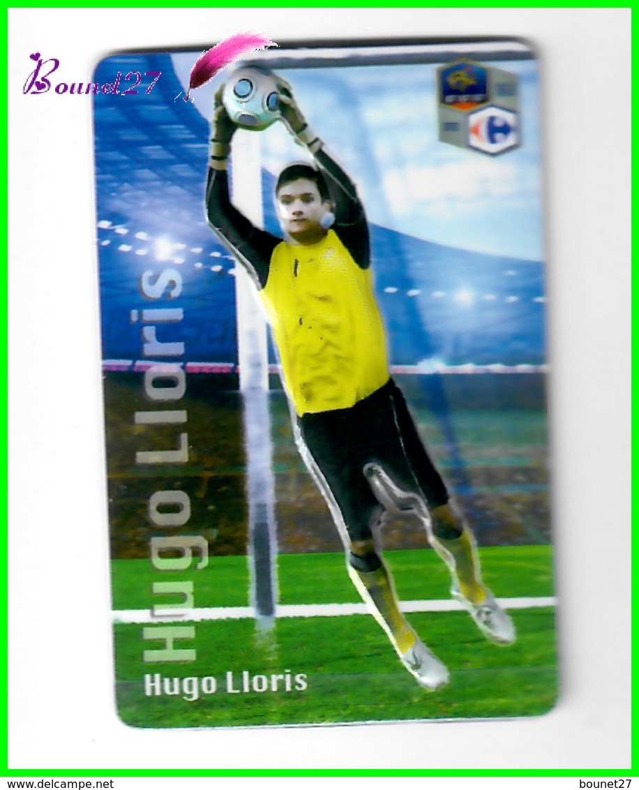 Magnet En Relief  Carrefour 2010 Les Joueurs De L'Equipe De France De Football " Hugo LLORIS " - Lettres & Chiffres