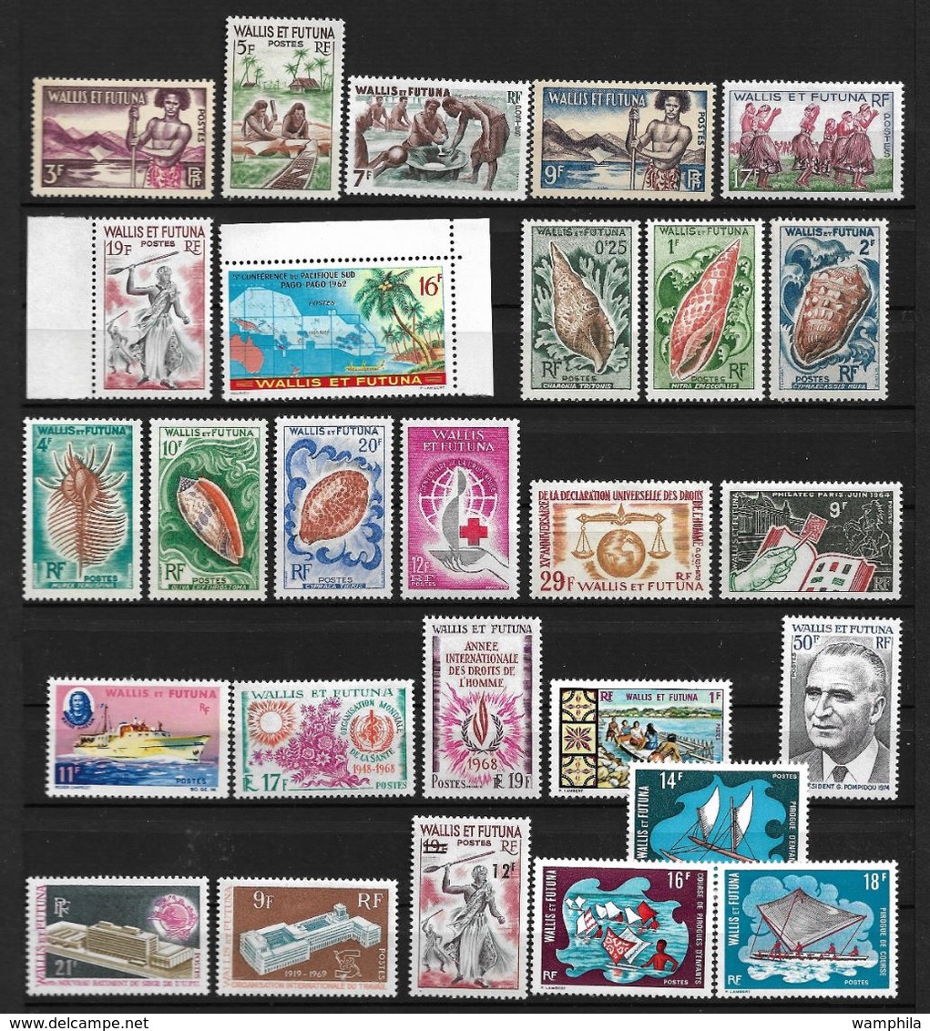 Wallis & Futuna 1957 Lot De Séries & Timbres **, Cote YT 142.85 - Collections, Lots & Series