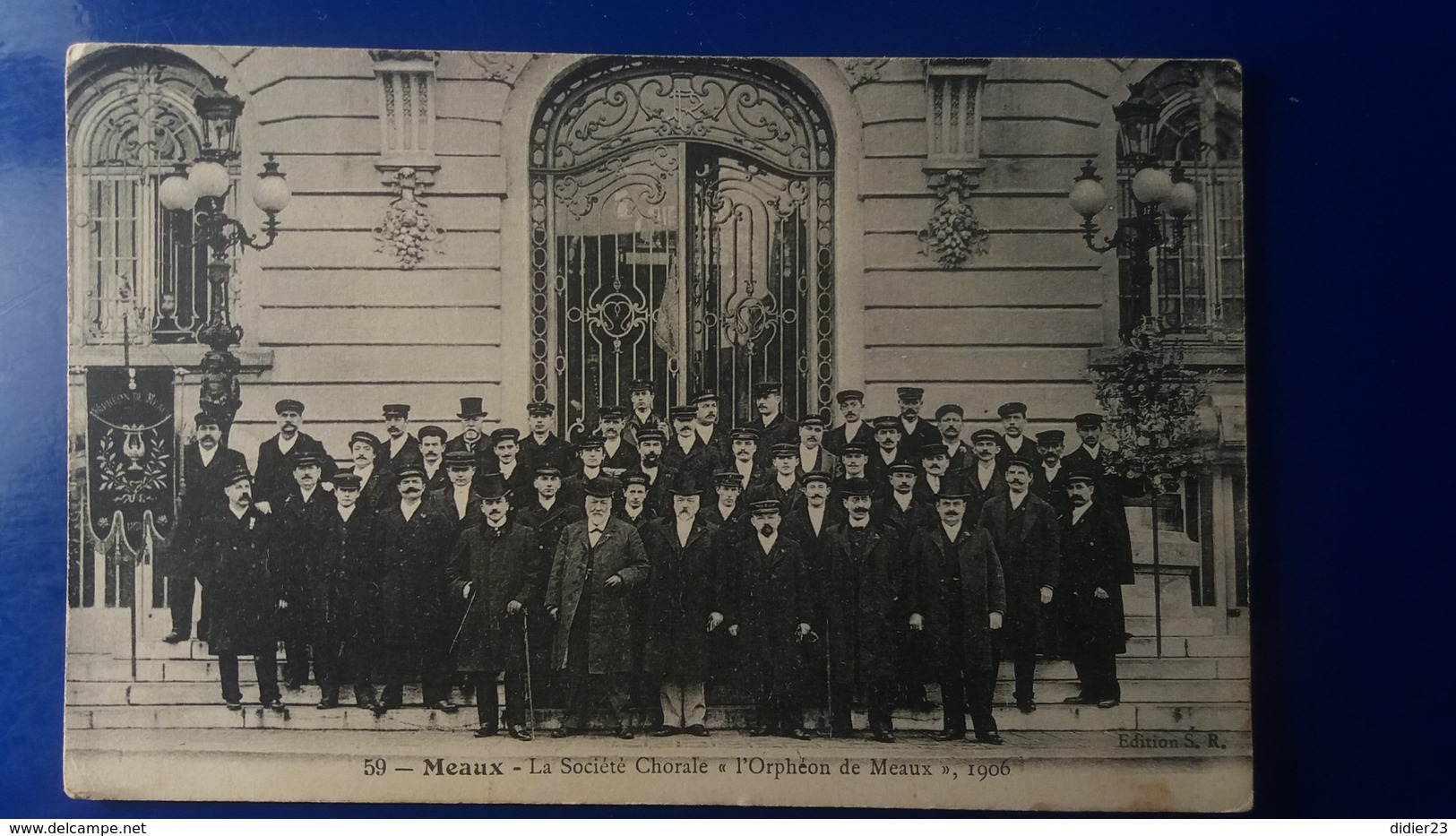 MEAUX LA SOCIETE CHORALE L'ORPHEON DE MEAUX 1906 - Meaux