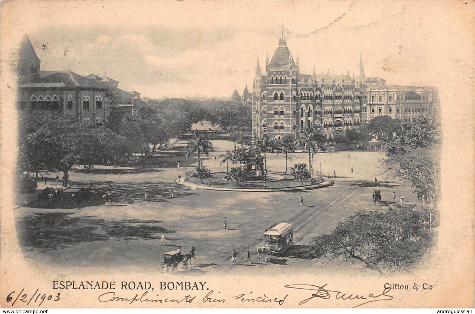 CPA ESPLANADE ROAD, BOMBAY - India