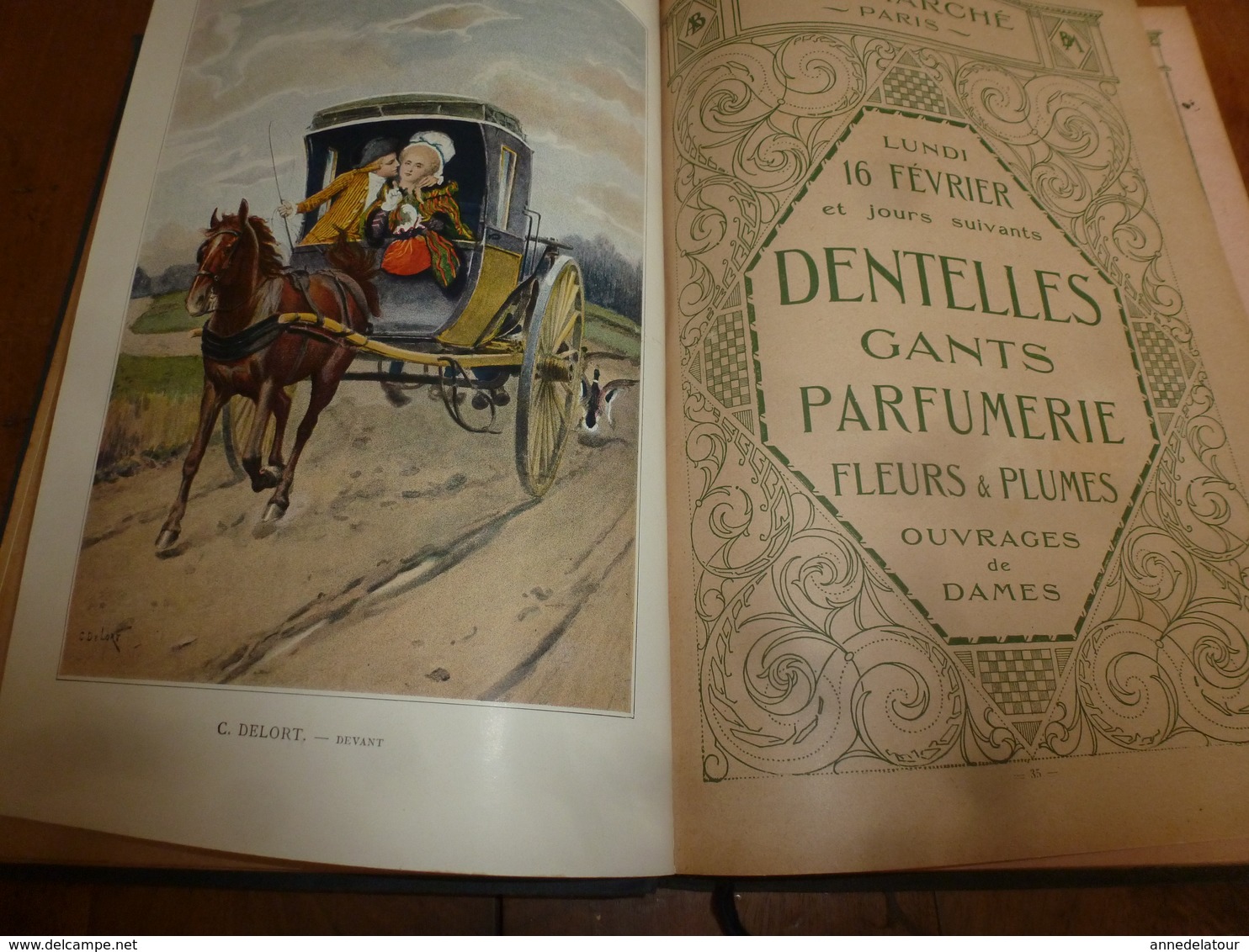 1914 Agenda-Buvard du BON MARCHÉ (Lithographies-Menus-Théâtres-Réclames-Publicités-Autobus-Tram-Métro -Plan de Paris;etc