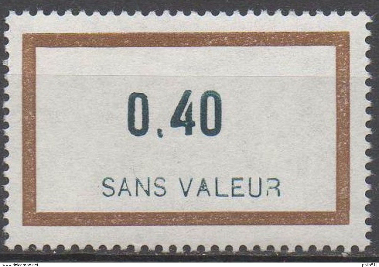 FRANCE  TIMBRES FICTIFS __  N°  F162__NEUF** VOIR SCAN - Phantom