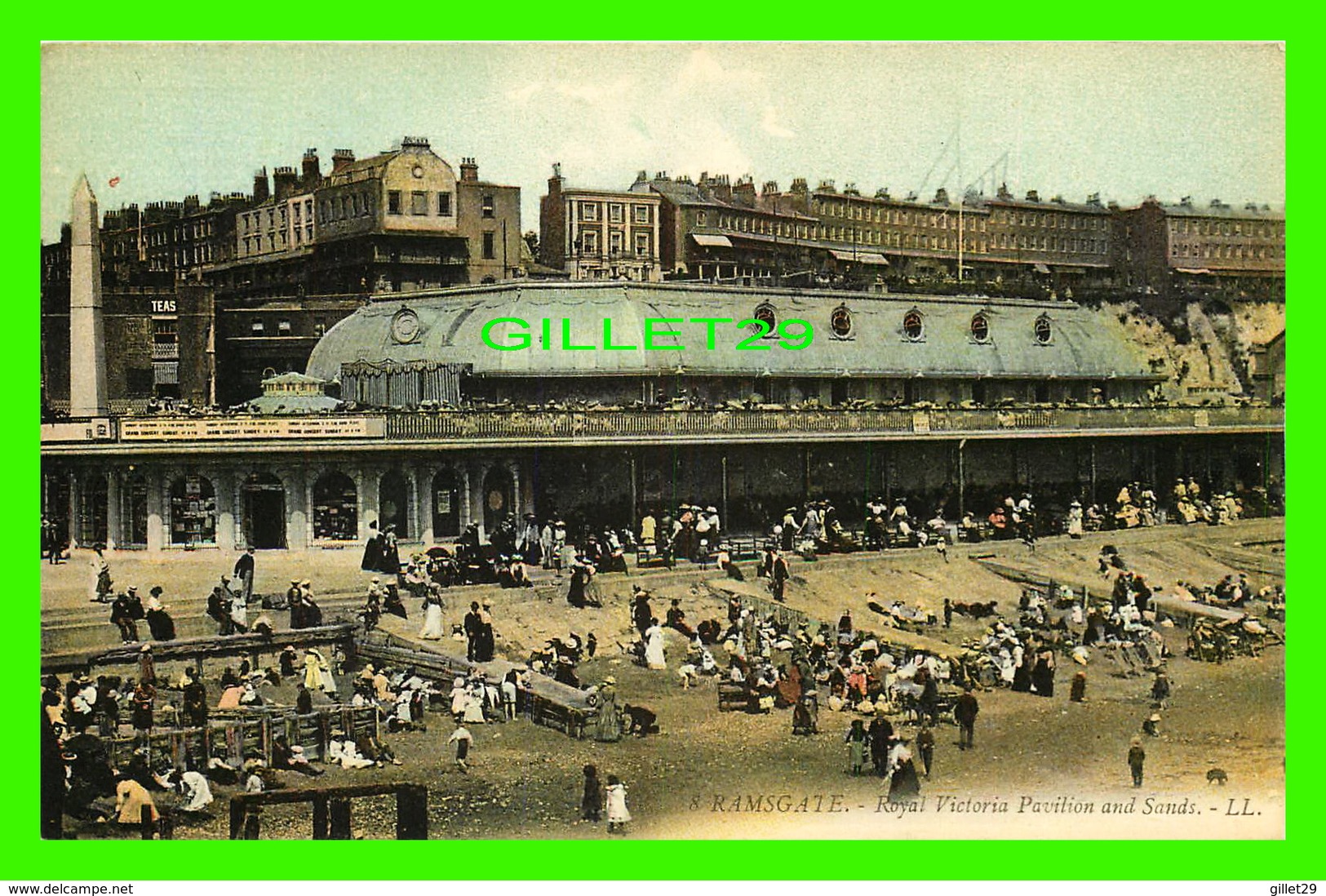 RAMSGATE, UK - ROYAL VICTORIA PAVILION AND SANDS - LL. - ANIMATED - - Ramsgate