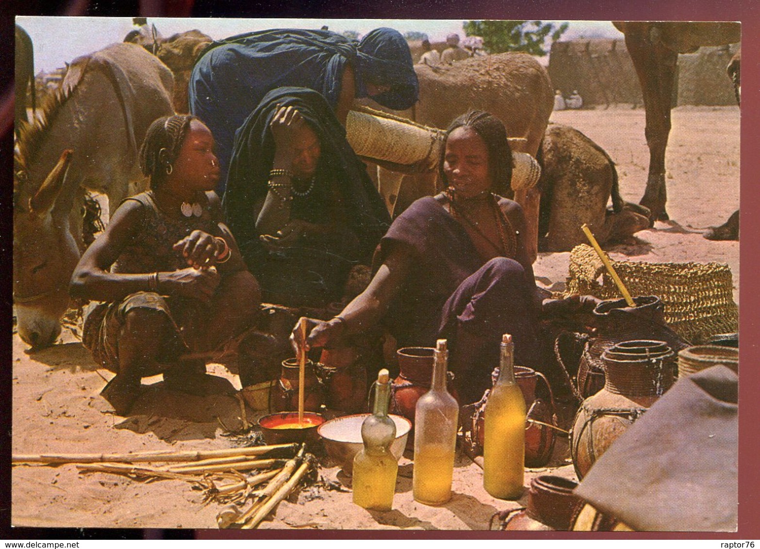 CPM République Du Tchad N'DjAMENA Vendeuses D'huile - Tchad