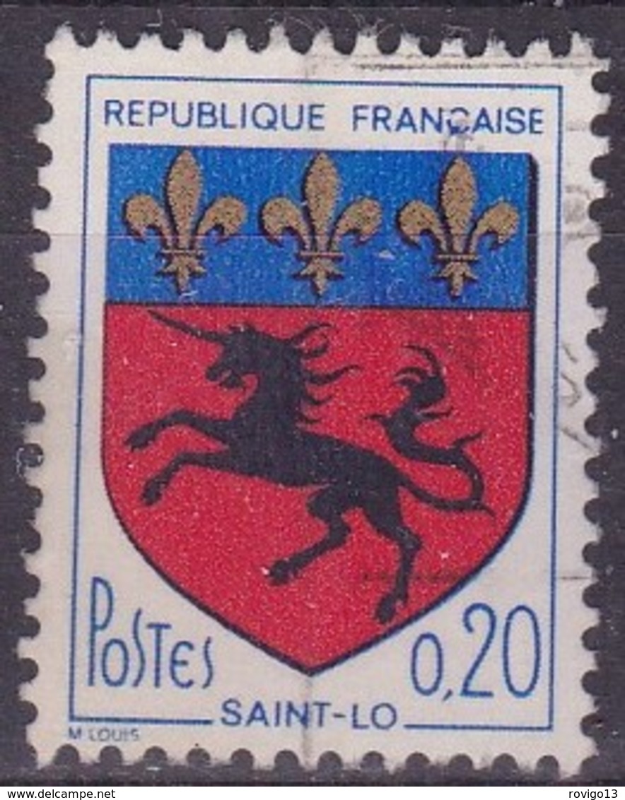 France, Variétés - Yvert N° 1510 Oblitéré Cheval Noir - Non Classés