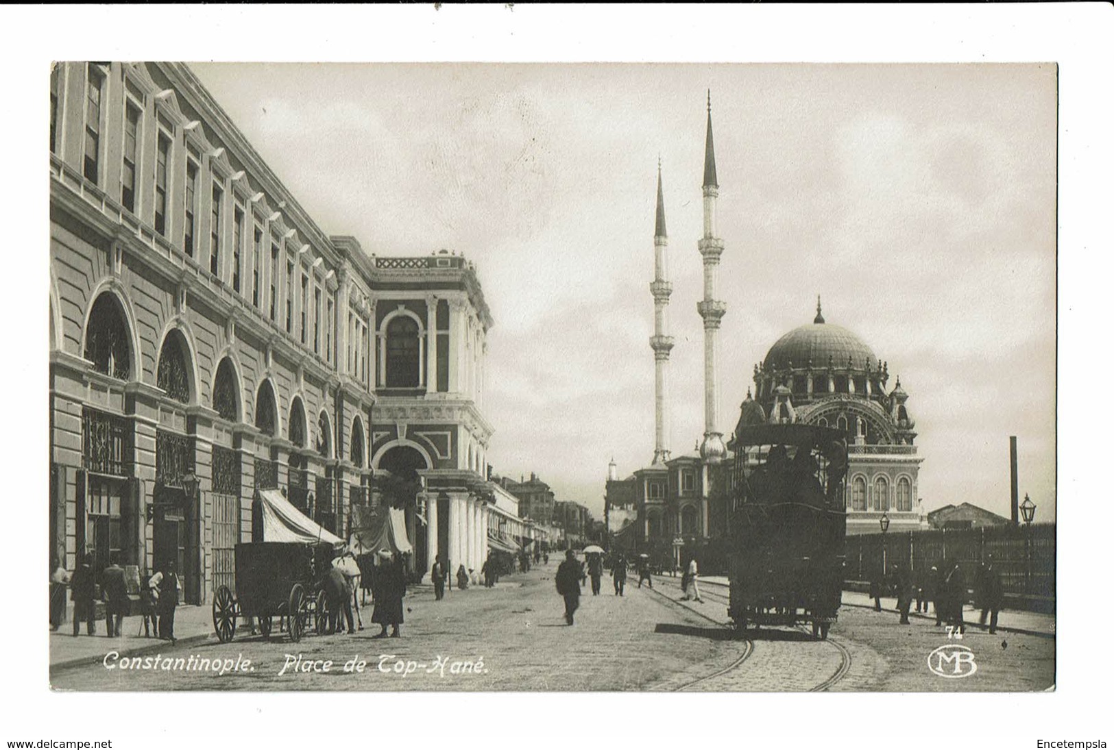 CPA - Carte Postale - Turquie Constantinople - Place De Top Hané    VM2038 - Turquie