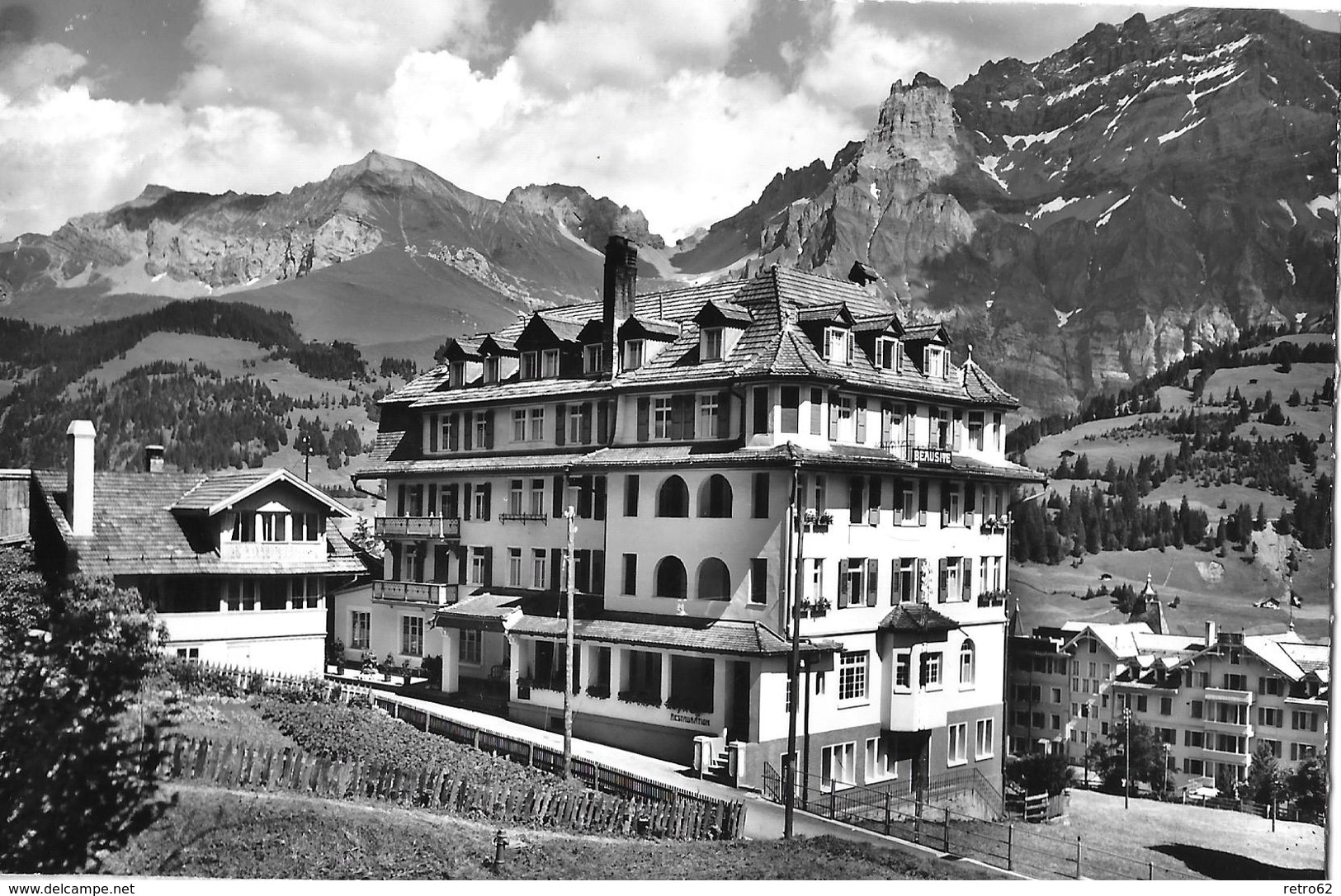 ADELBODEN - Mit Hotel Beau-Site Anno 1965 - Adelboden