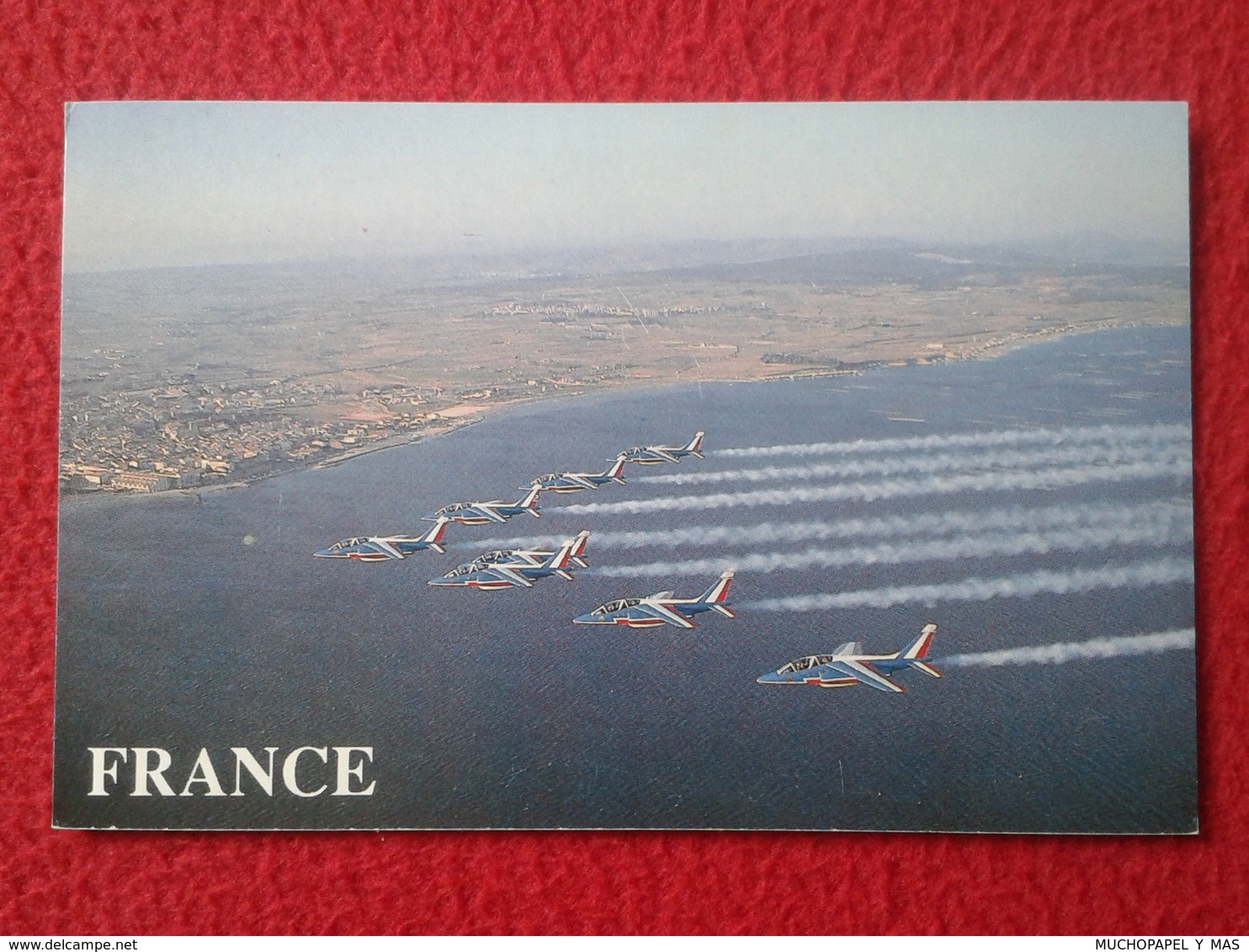 TARJETA TIPO POSTAL TYPE POST CARD QSL RADIOAFICIONADOS RADIO AMATEUR FRANCE AVIÓN PLANE AIRPLANE AIR AVIONS SIRPA VER - Otros & Sin Clasificación