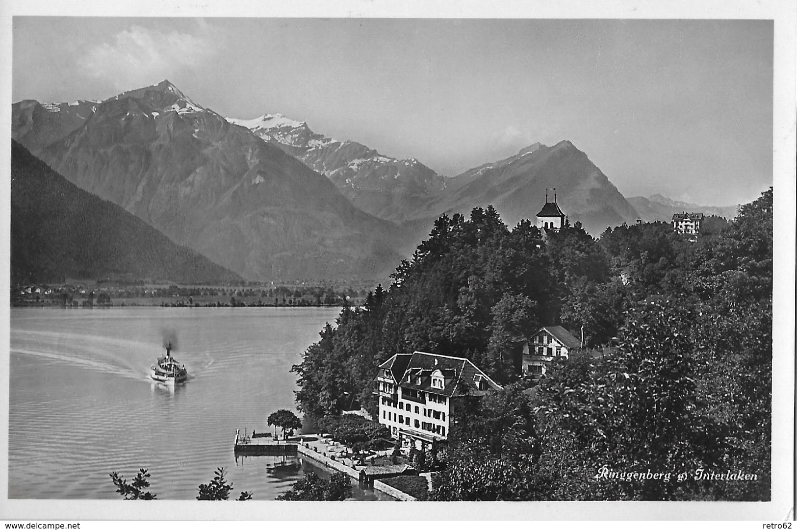 RINGGENBERG → Partie Am See Anno 1910 - Ringgenberg